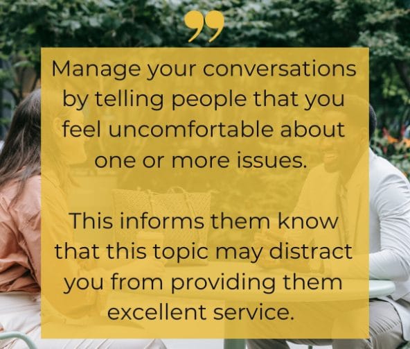 Manage your conversations
