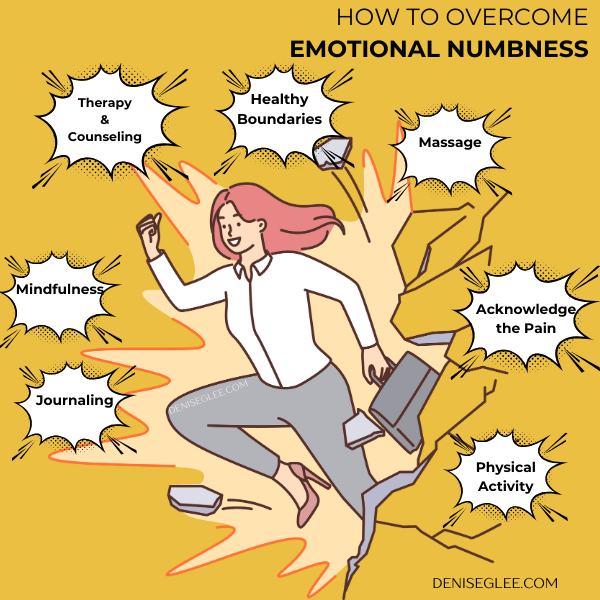 how to overcome emotional numbness