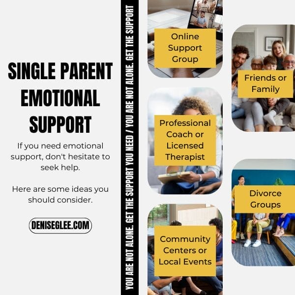 Five Support Networks for Single Parent Entrepreneurs resources for single parents who need emotional support