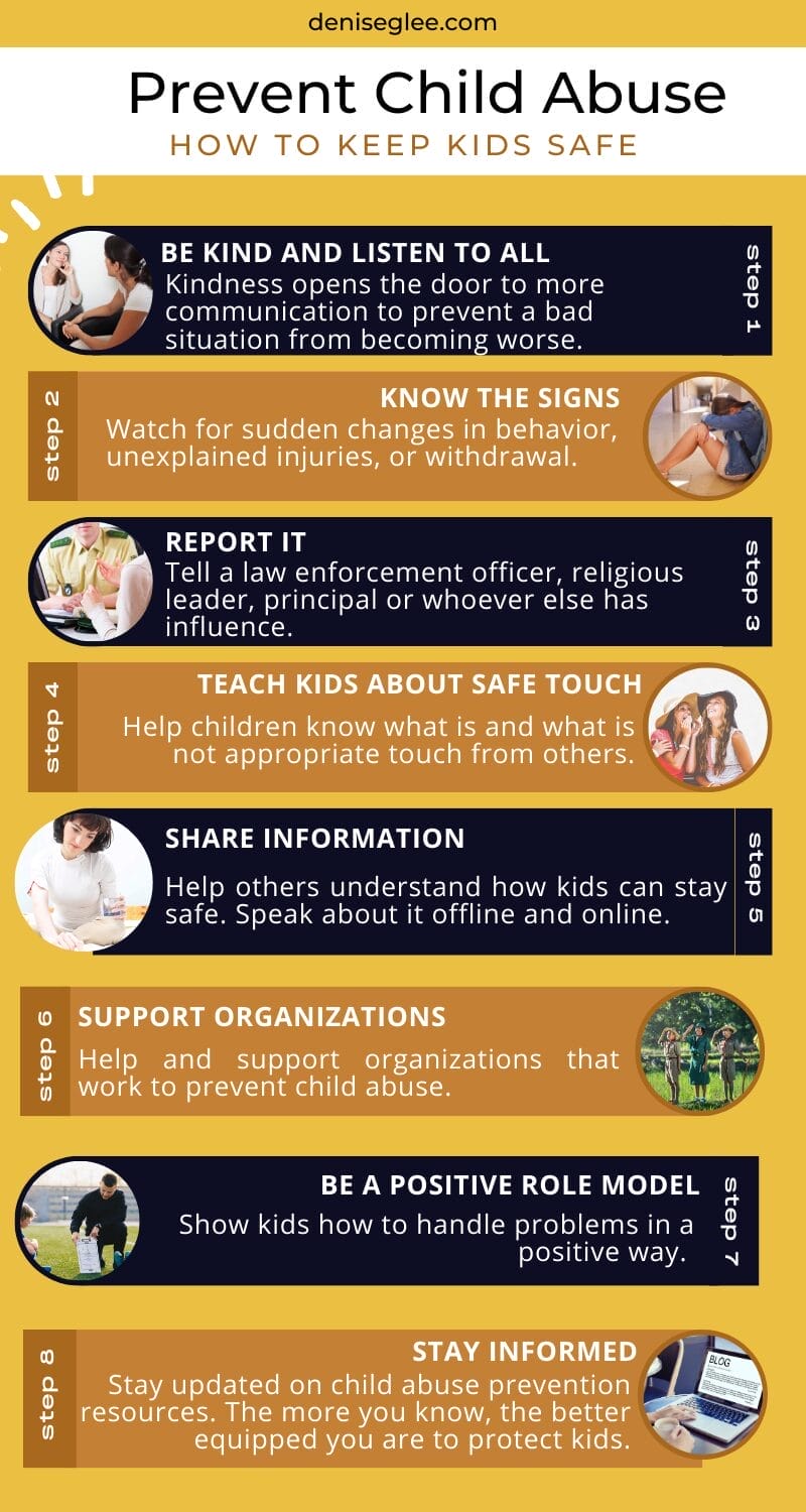 How to prevent child abuse and keep kids safe 8 steps