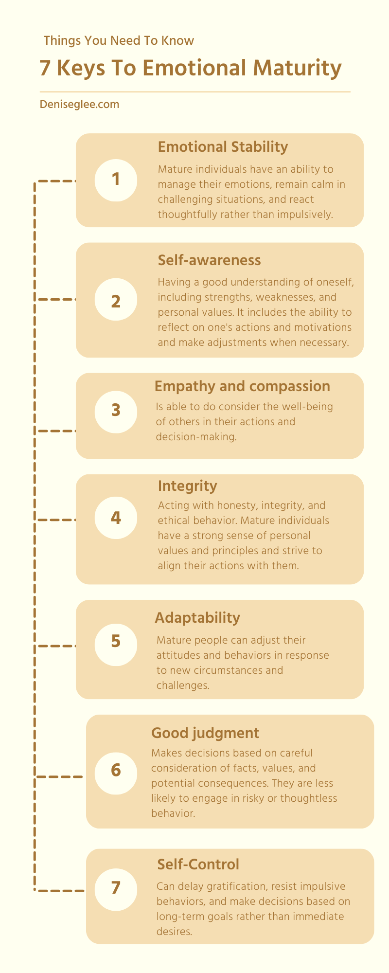 7 Keys To Emotional Maturity