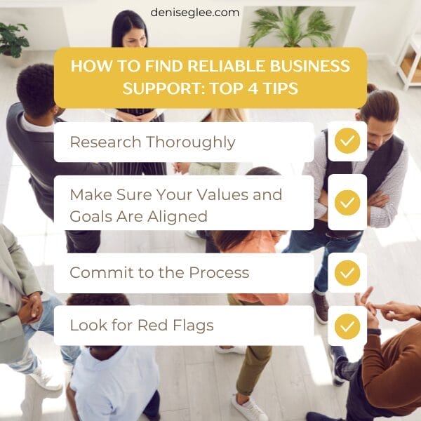 How to Find Reliable Business Support: Top 4 Tips