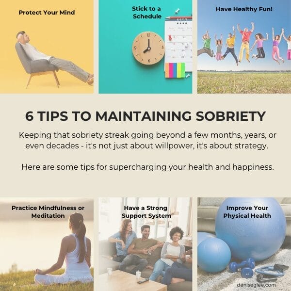 6 tips Maintaining Sobriety