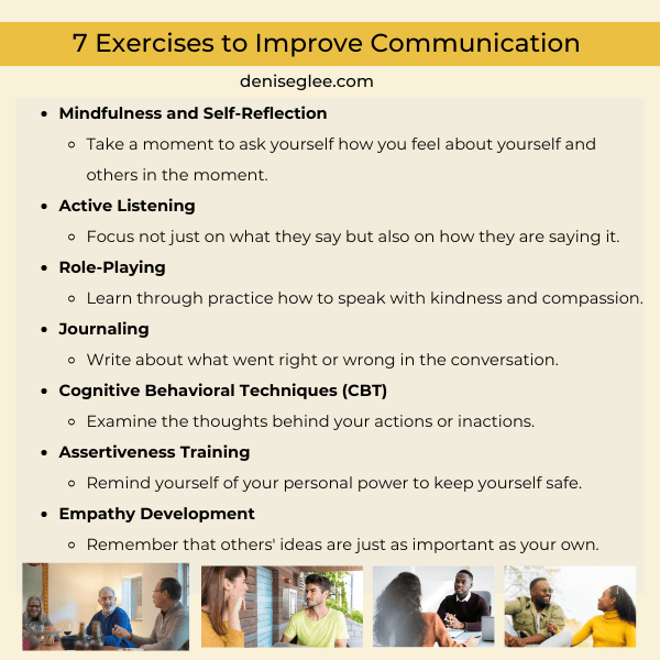 7 Exercises to Improve Communication​