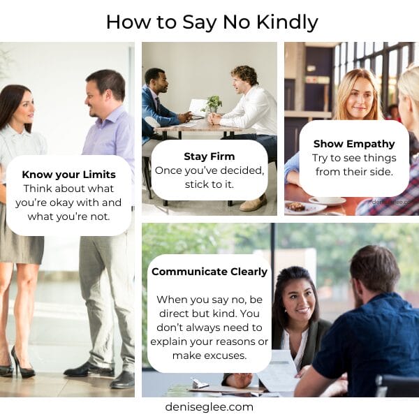 how to say no kindly