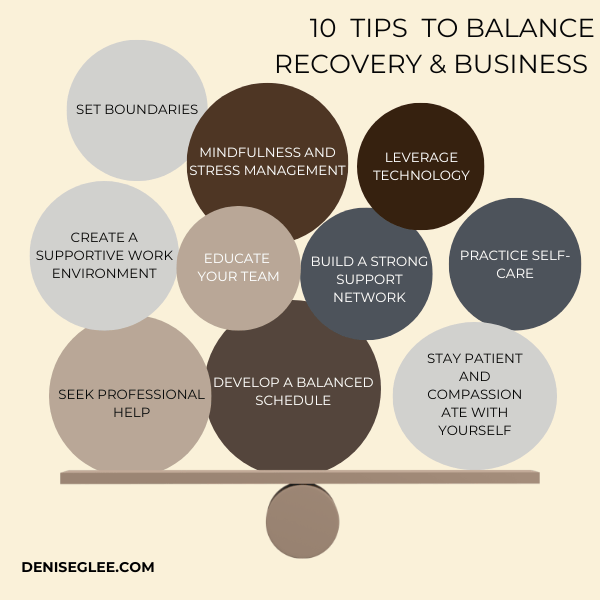 10 Tips for Balancing Trauma Recovery and Business​ 