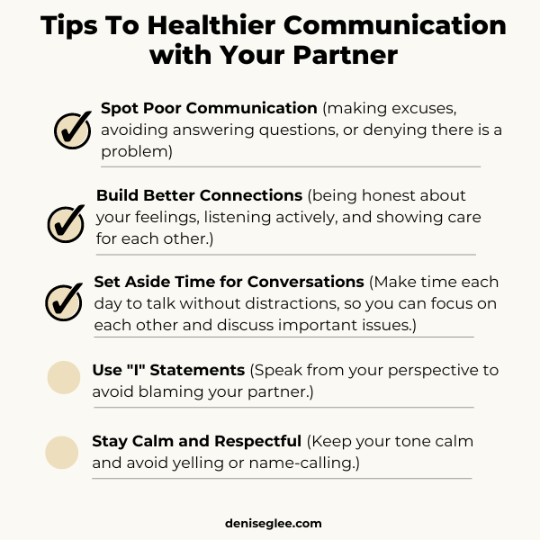 5 Tips To Healthier Communication with Your Partner