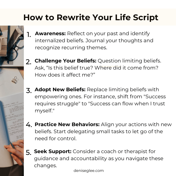 how to rewrite your life script