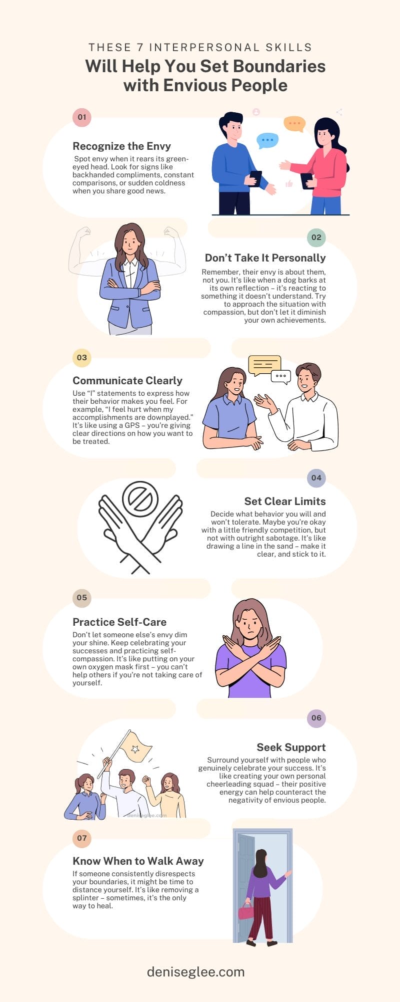 How to Set Boundaries with Envious People