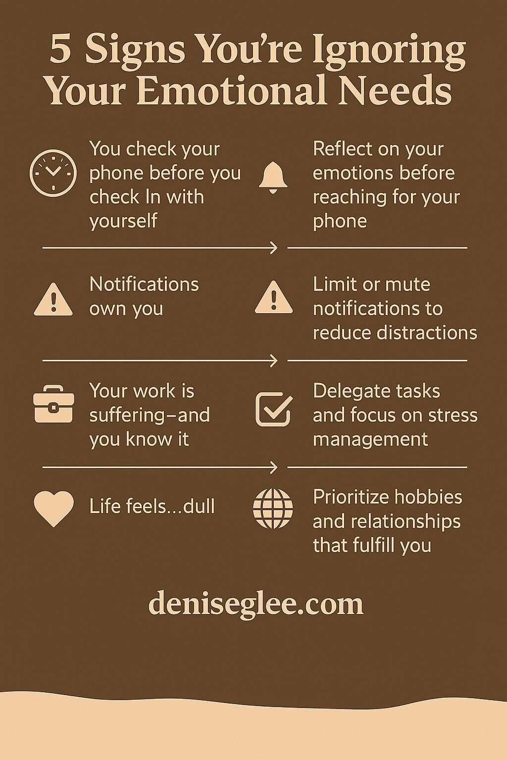 a visual snapshot to keep in mind if you’re wondering how emotional neglect sneaks into leadership and everyday life: deniseglee.com