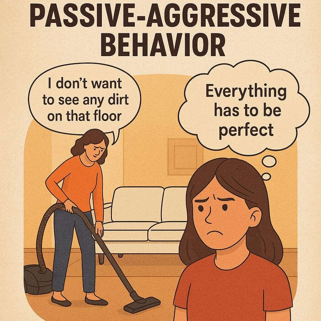 example of passive aggressive behavior